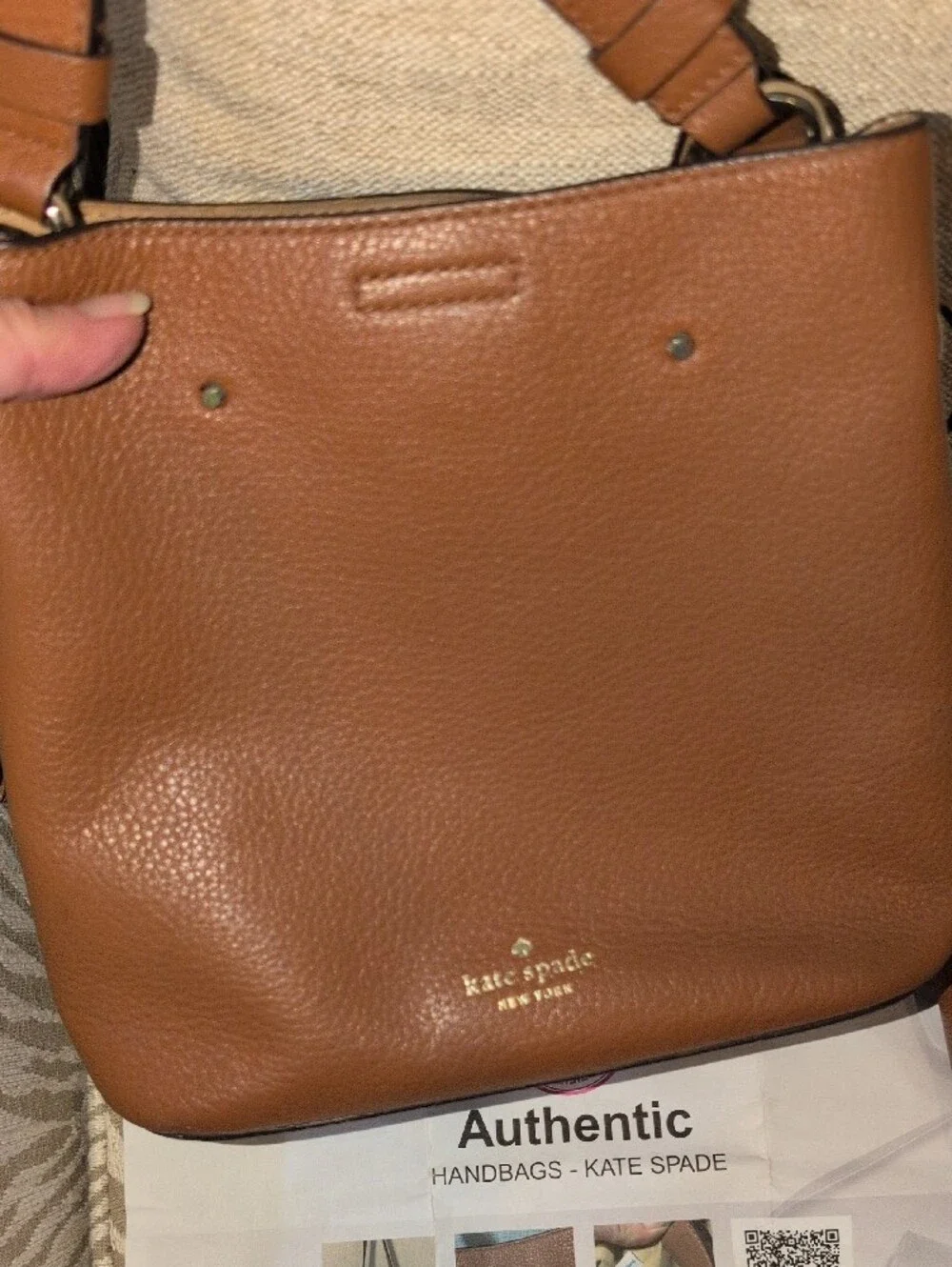 Kate Spade Marti Bucket Bag And Matching Wallet  Set With COA